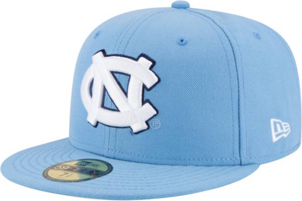 New Era Men's North Carolina Tar Heels 59Fifty Game Carolina Blue Game Fitted Hat