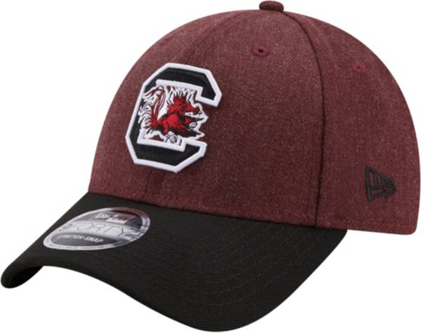 New Era Men's South Carolina Gamecocks Garnet League 9Forty Adjustable Hat