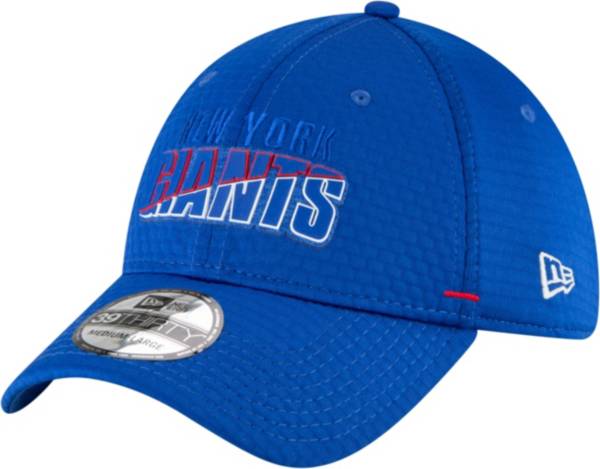 New Era Men's New York Giants Blue Summer Sideline 39Thirty Stretch Fit Hat