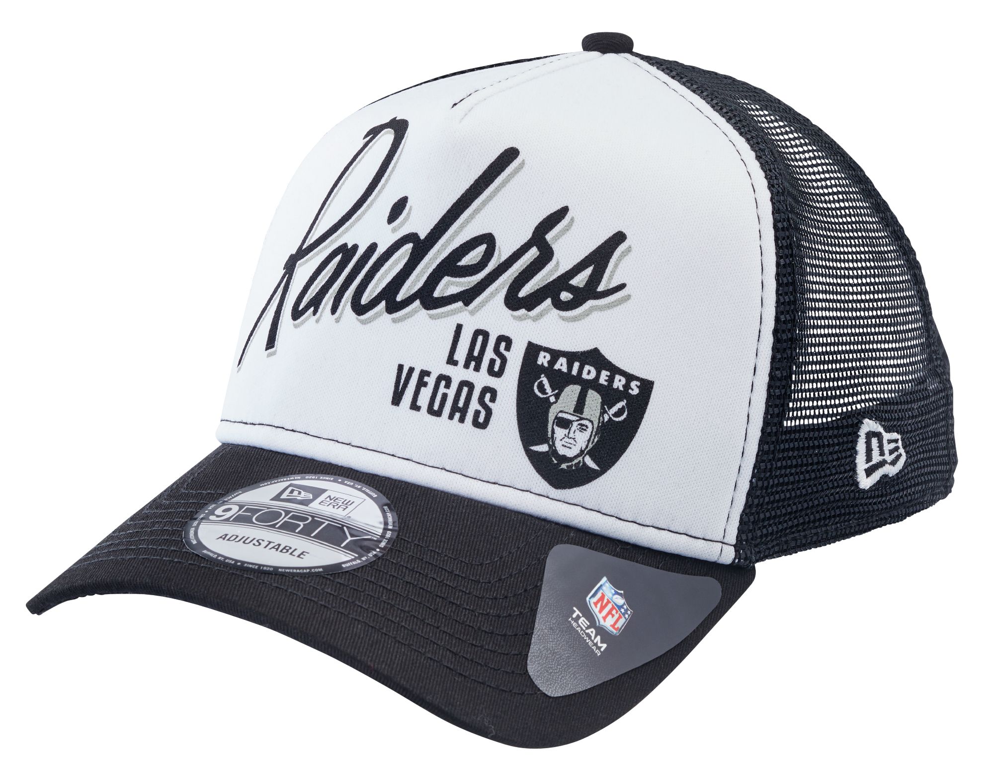 raiders trucker hat