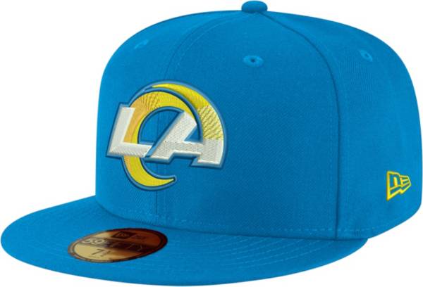 New Era Men's Los Angeles Rams Royal 59Fifity Logo Fitted Hat