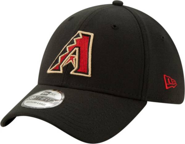 New Era Men's Arizona Diamondbacks Black Classic 39Thirty Stretch Fit ...