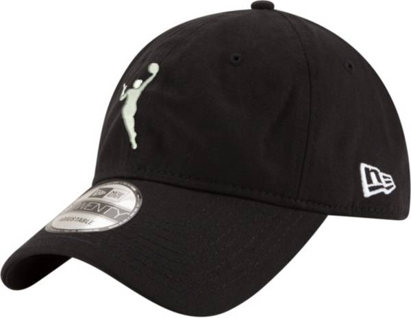 New Era Adult WNBA Primary Logo 9Twenty Adjustable Black Hat