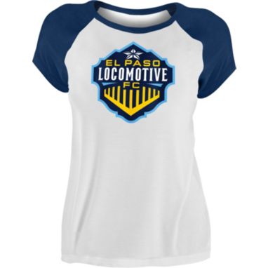 sorry, New Era Women's El Paso Locomotive FC Raglan White T-Shirt is currently out of stock