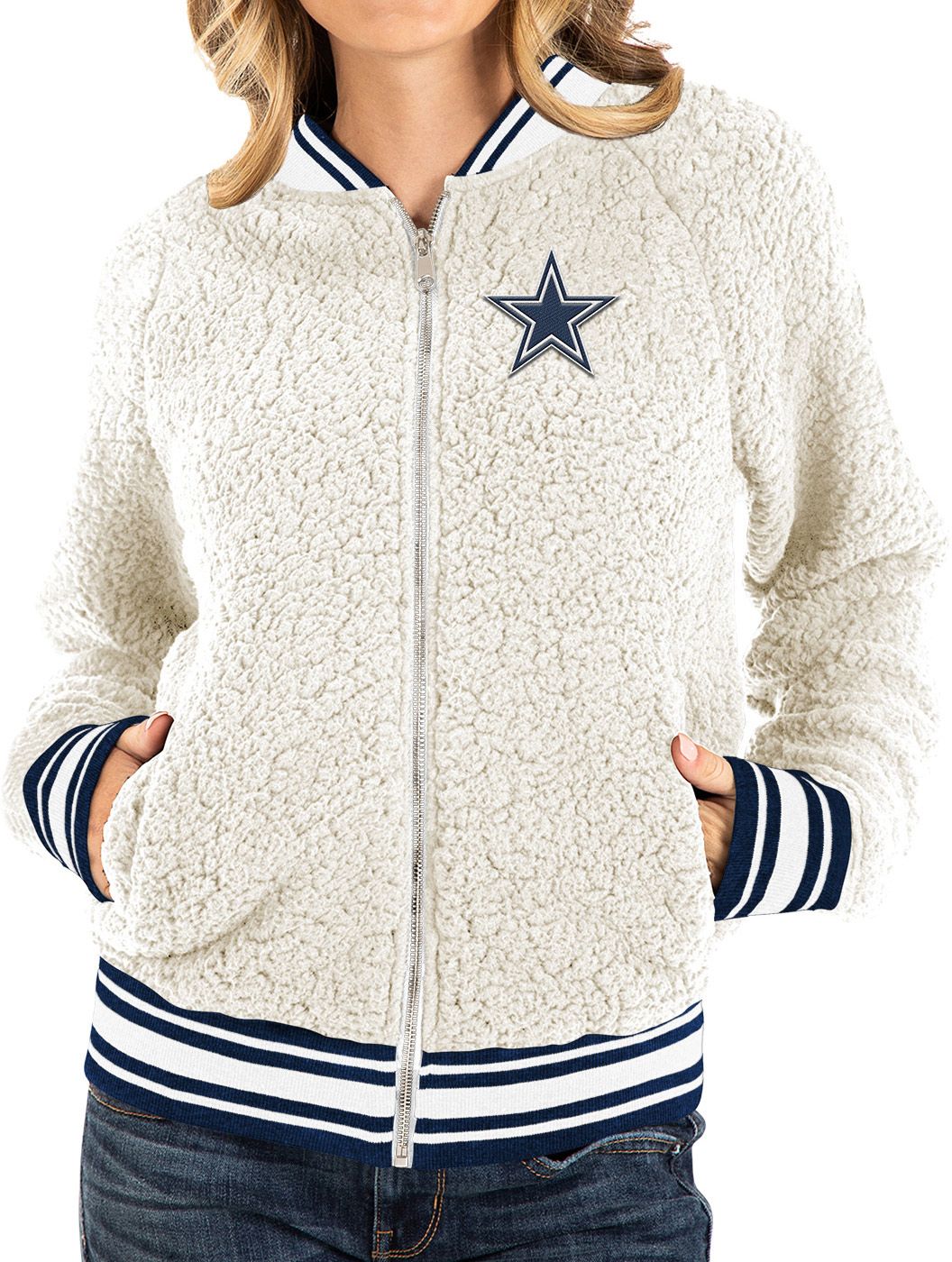 dallas cowboys full zip jacket