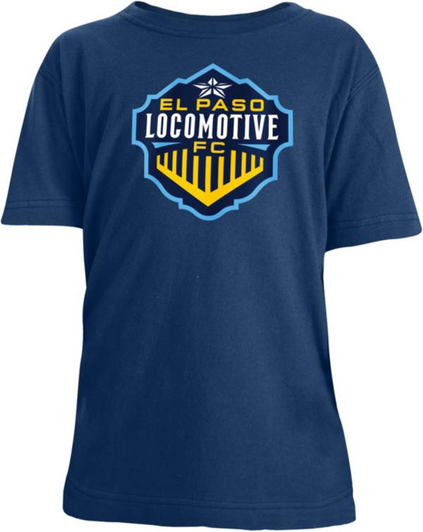 New Era Youth El Paso Locomotive FC Logo Navy T-Shirt