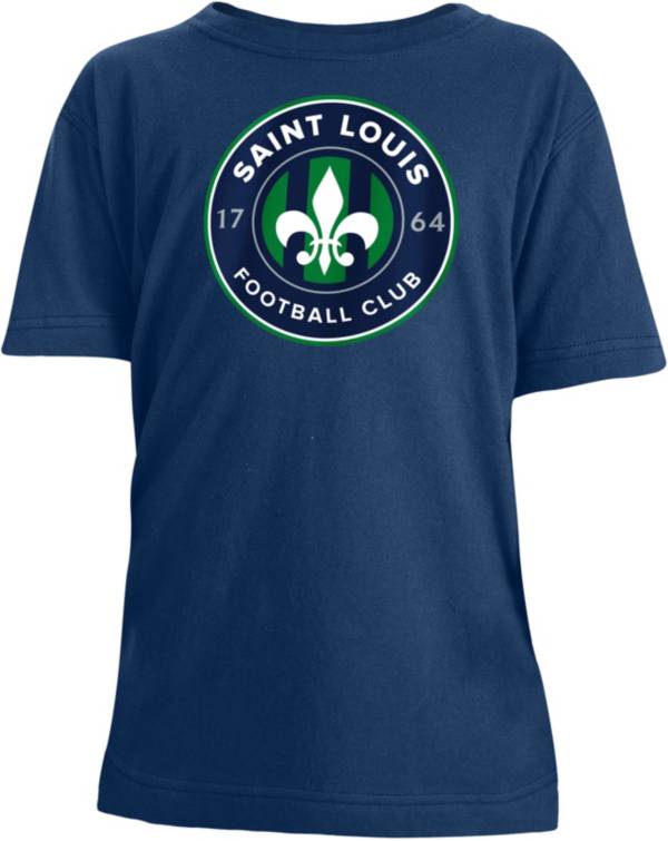 New Era Youth Saint Louis FC Logo Navy T-Shirt