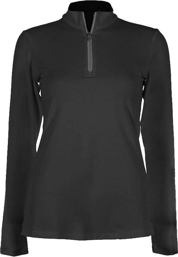 Download SofiBella Women's Golf Mock Neck Long Sleeve Shirt | Golf ...