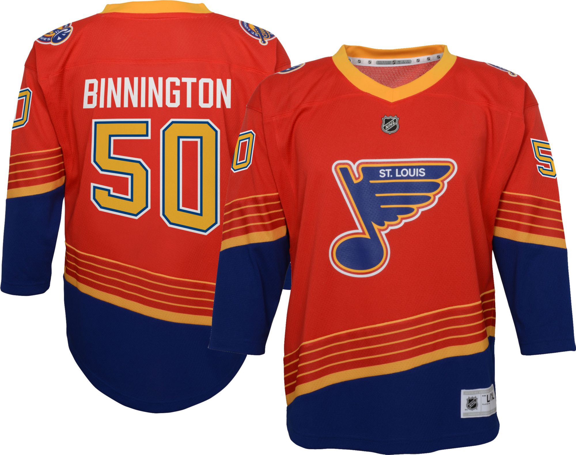 binnington jersey youth