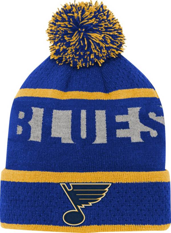 NHL Youth St. Louis Blues Breakaway Blue Cuffed Knit