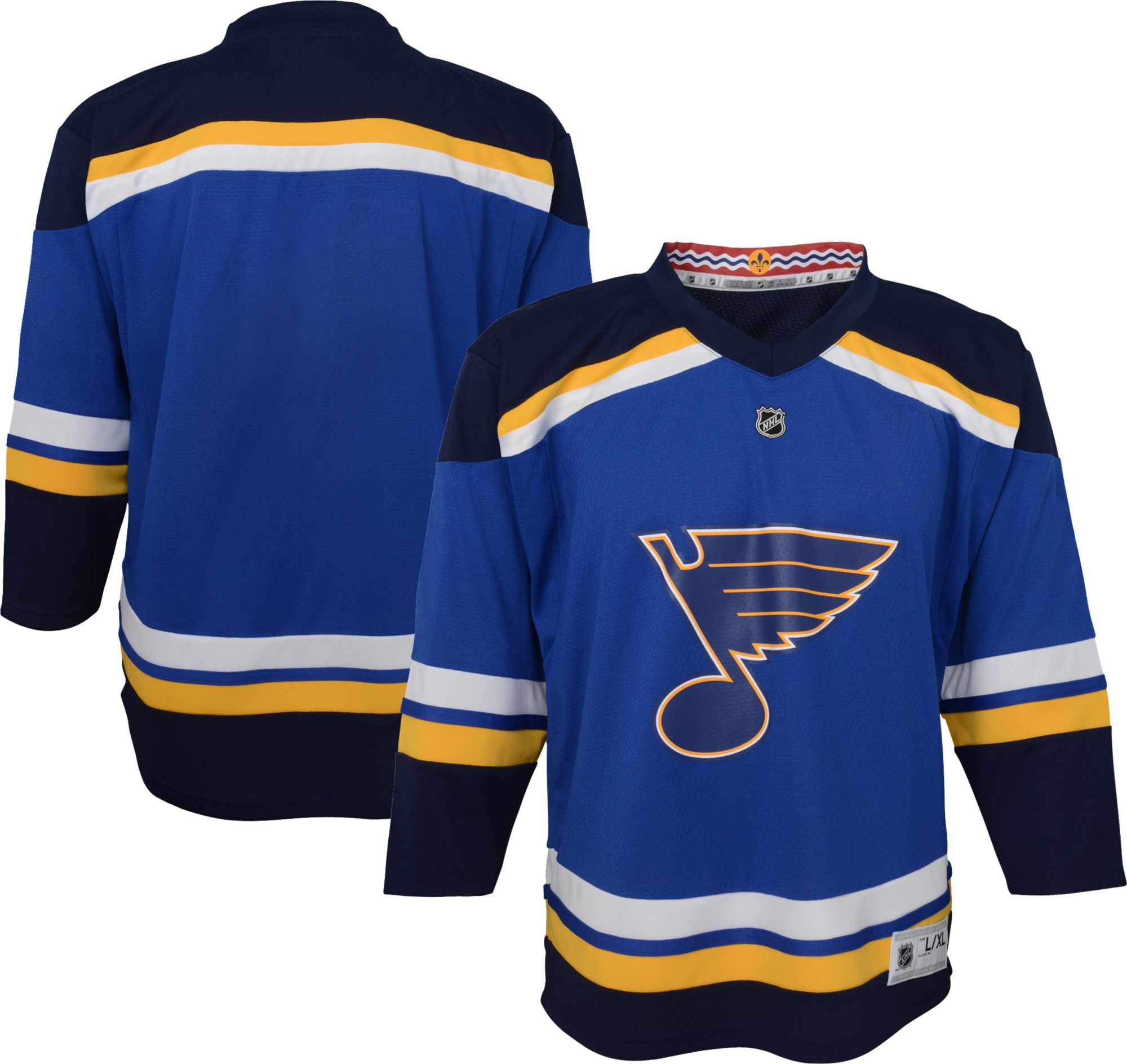 blank st louis blues jersey