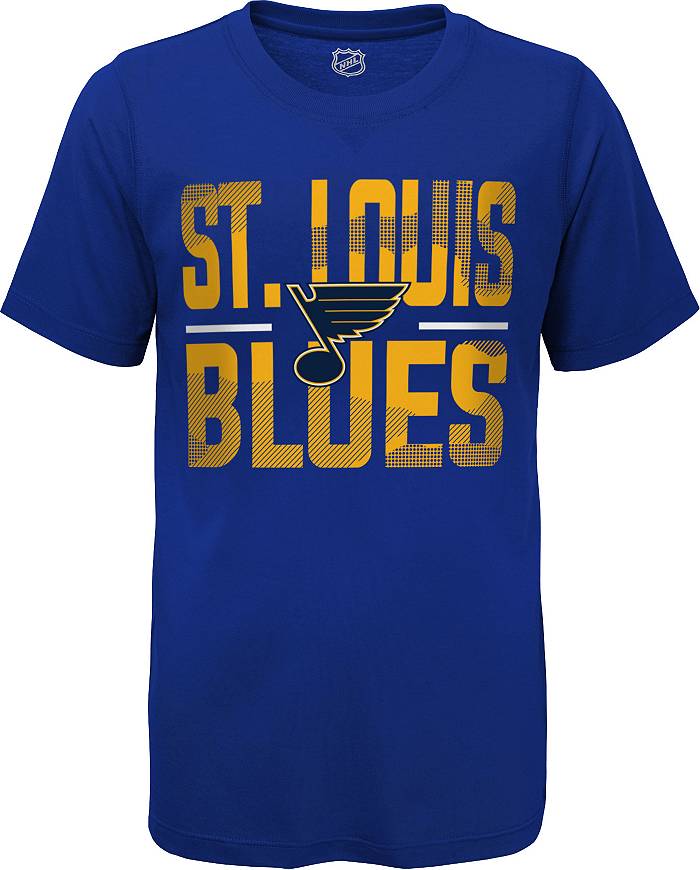 NHL Youth St. Louis Blues Hussle Blue T-Shirt, Boys', Large
