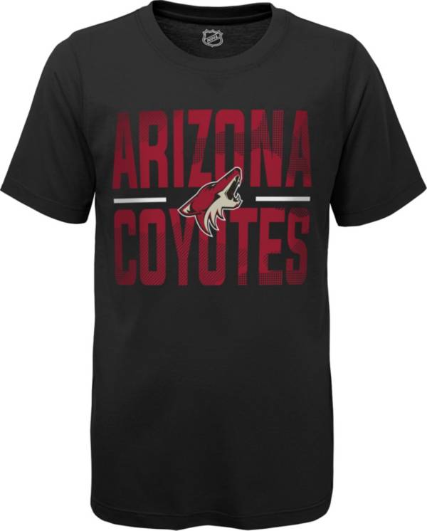 NHL Youth Arizona Coyotes Hussle Black T-Shirt product image