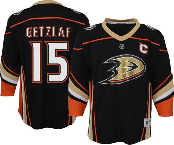 NHL Youth Anaheim Ducks Ryan Getzlaf #15 Black Replica Jersey