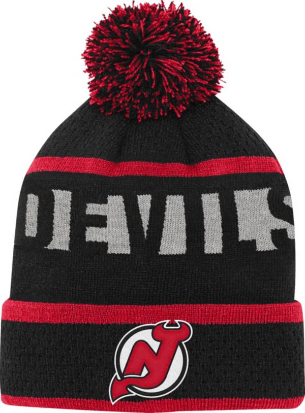 NHL Youth New Jersey Devils Breakaway Black Cuffed Knit product image