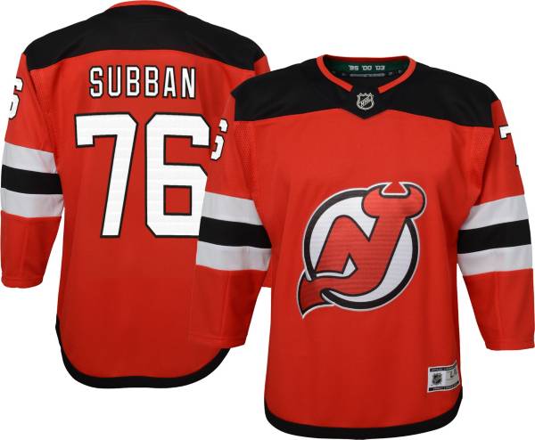 NHL Youth New Jersey Devils P.K. Subban #76 Red Premier Jersey product image