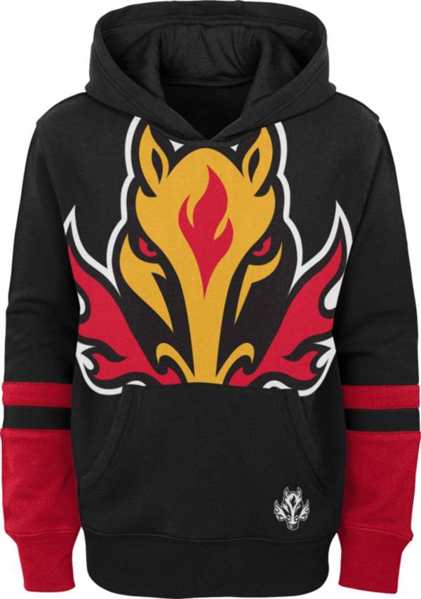 NHL Youth Calgary Flames Special Edition Logo Pullover Hoodie