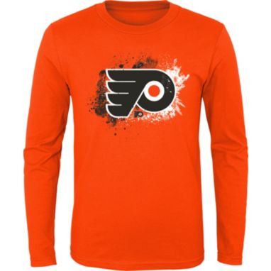 sorry, NHL Youth Philadelphia Flyers Splashin' Orange Long Sleeve Shirt is currently out of stock