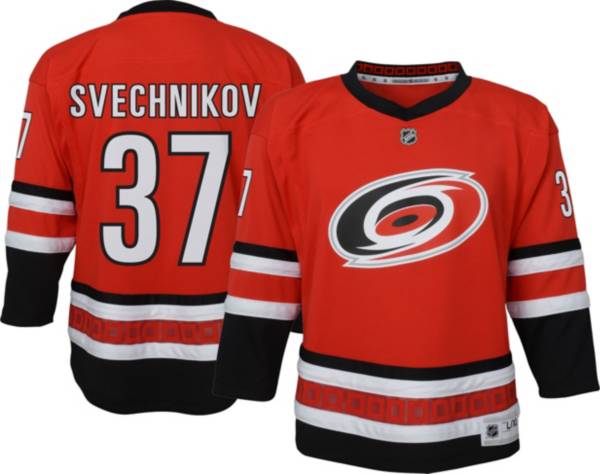 NHL Youth Carolina Hurricanes Andrei Svechnikov #37 Red Replica Jersey