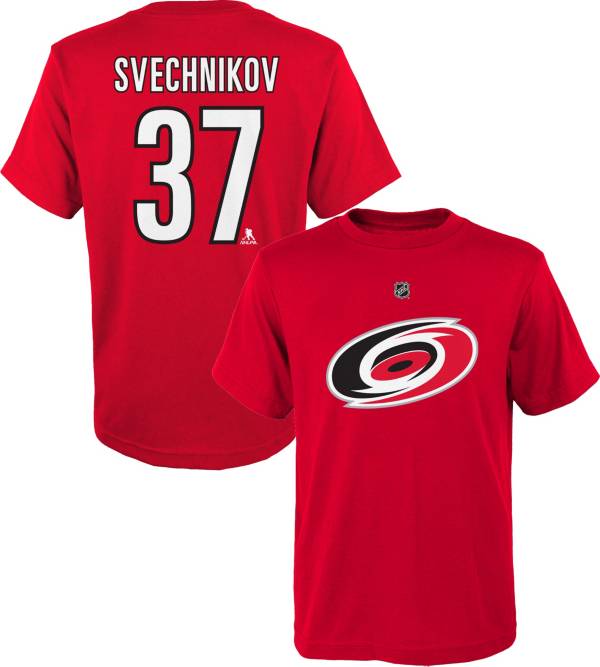 New Carolina Hurricanes Andrei Svechnikov #37 Hockey Jersey Size S