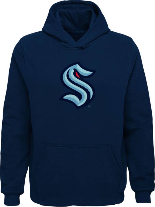 NHL Youth Seattle Kraken Navy Hoodie