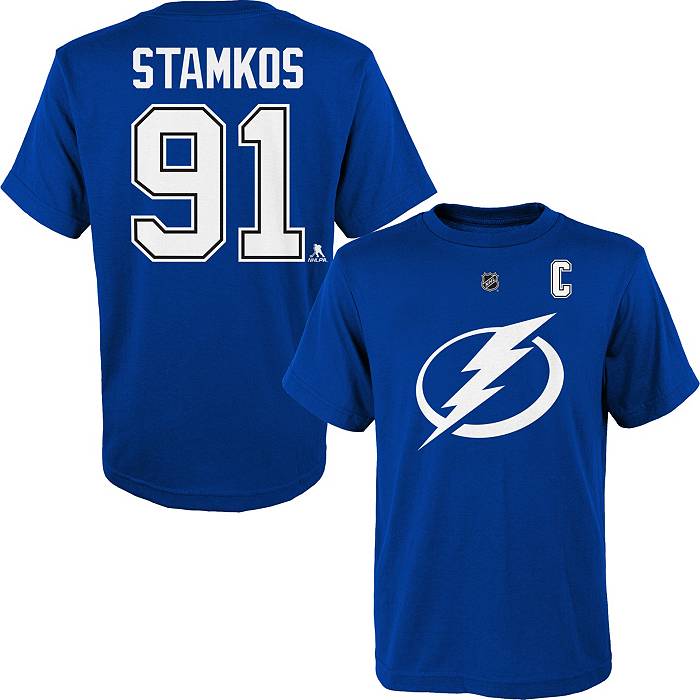 Lids Steven Stamkos Tampa Bay Lightning Youth Home Replica Player Jersey -  Blue
