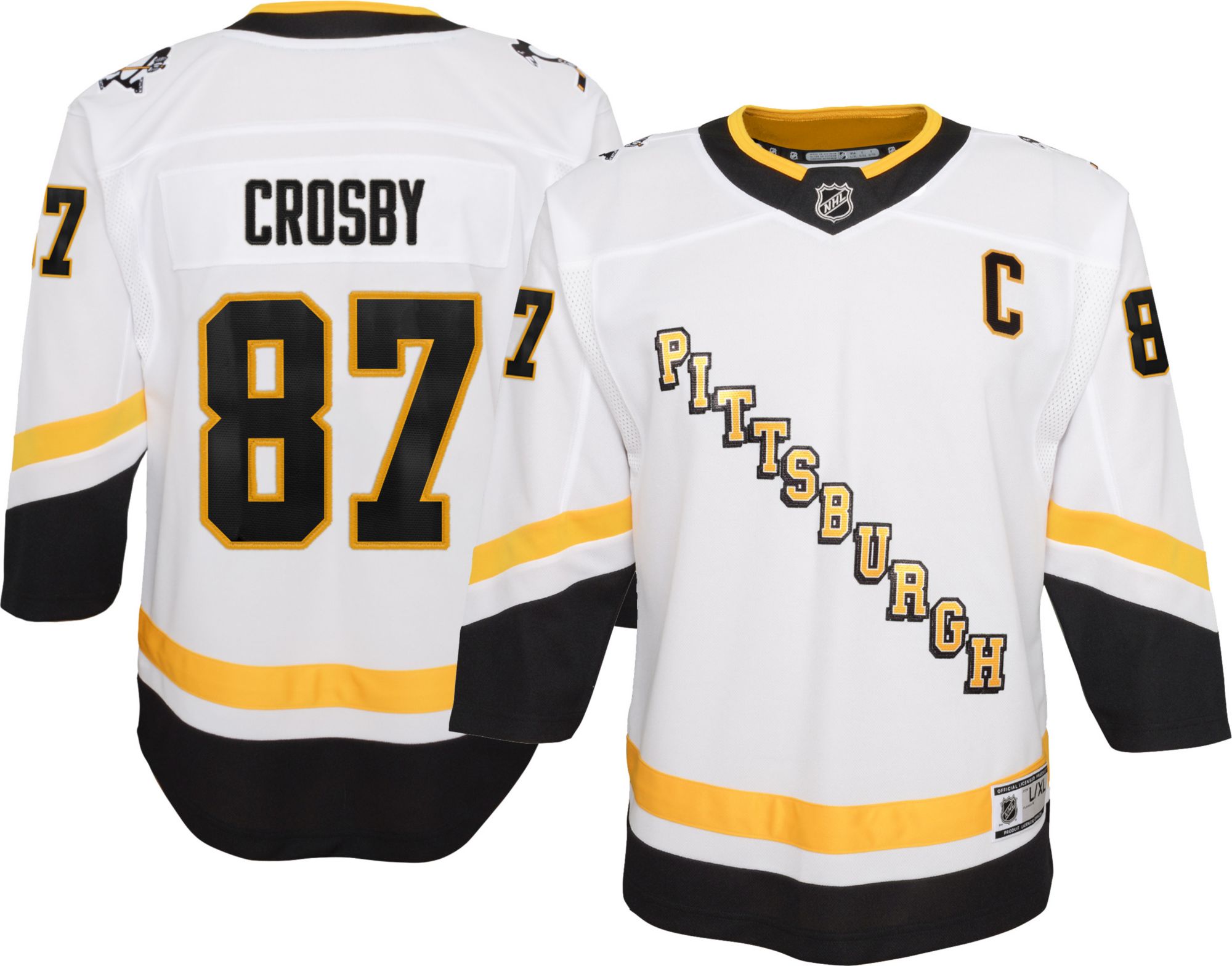 sidney crosby white jersey