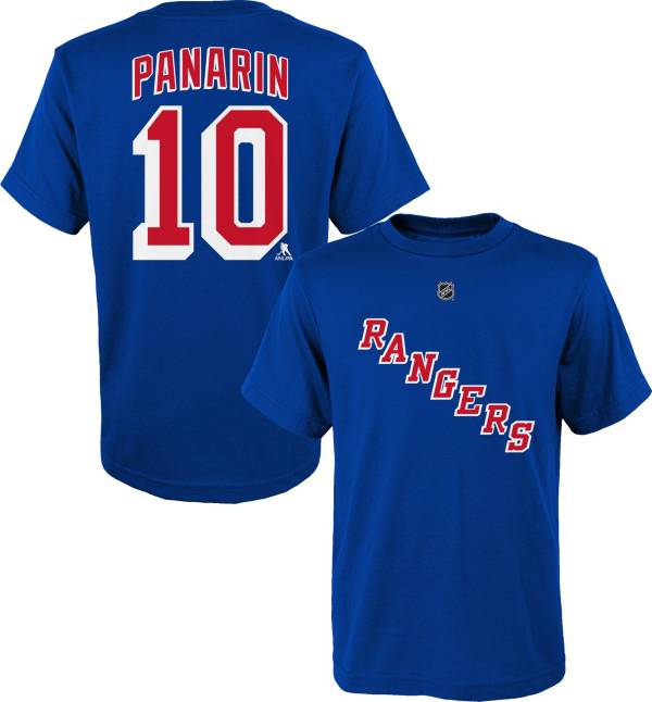 New York Rangers Men's 500 Level Chris Kreider New York Blue T-Shirt