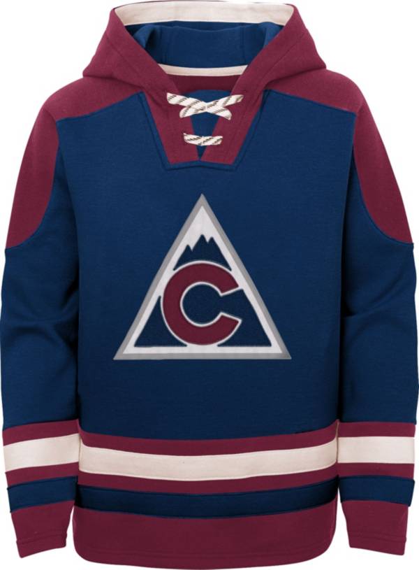 NHL Youth Colorado Avalanche Ageless Navy Pullover Hoodie product image