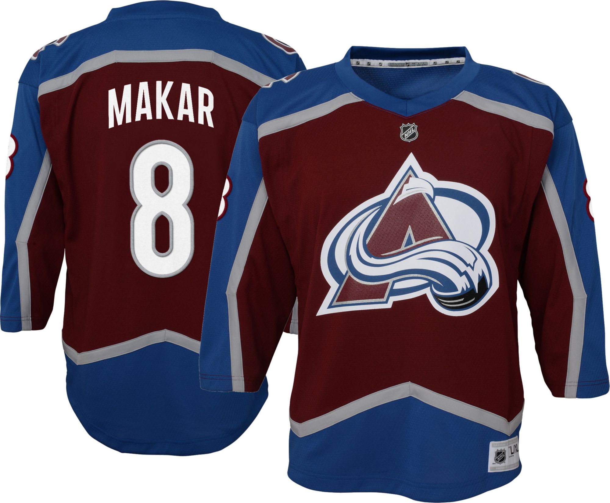 cale makar youth jersey