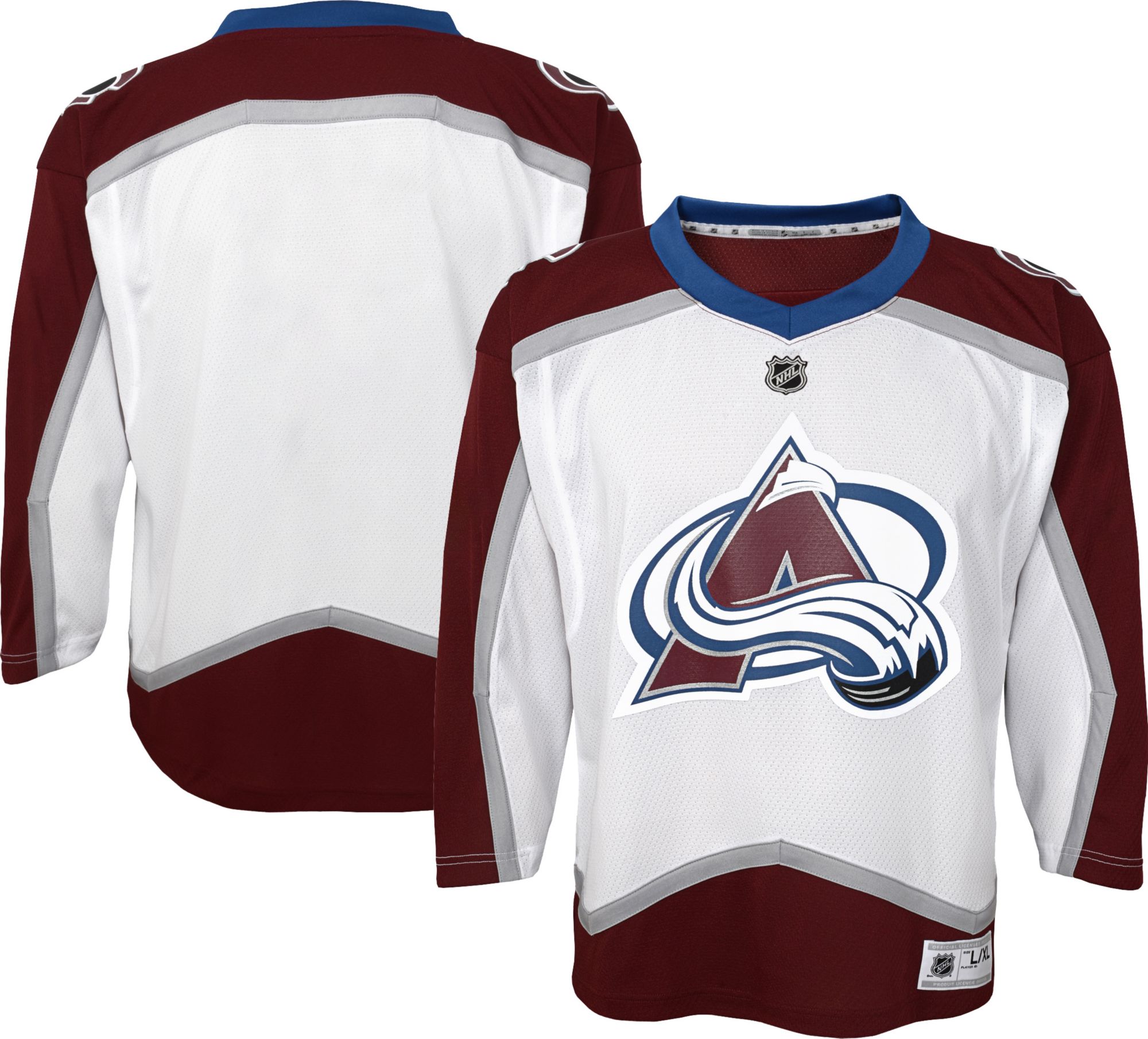 colorado avalanche replica jersey