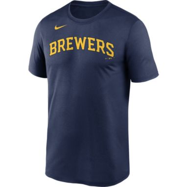 sorry, Nike Men's Milwaukee Brewers Navy Wordmark Legend Dri-FIT T-Shirt is currently out of stock