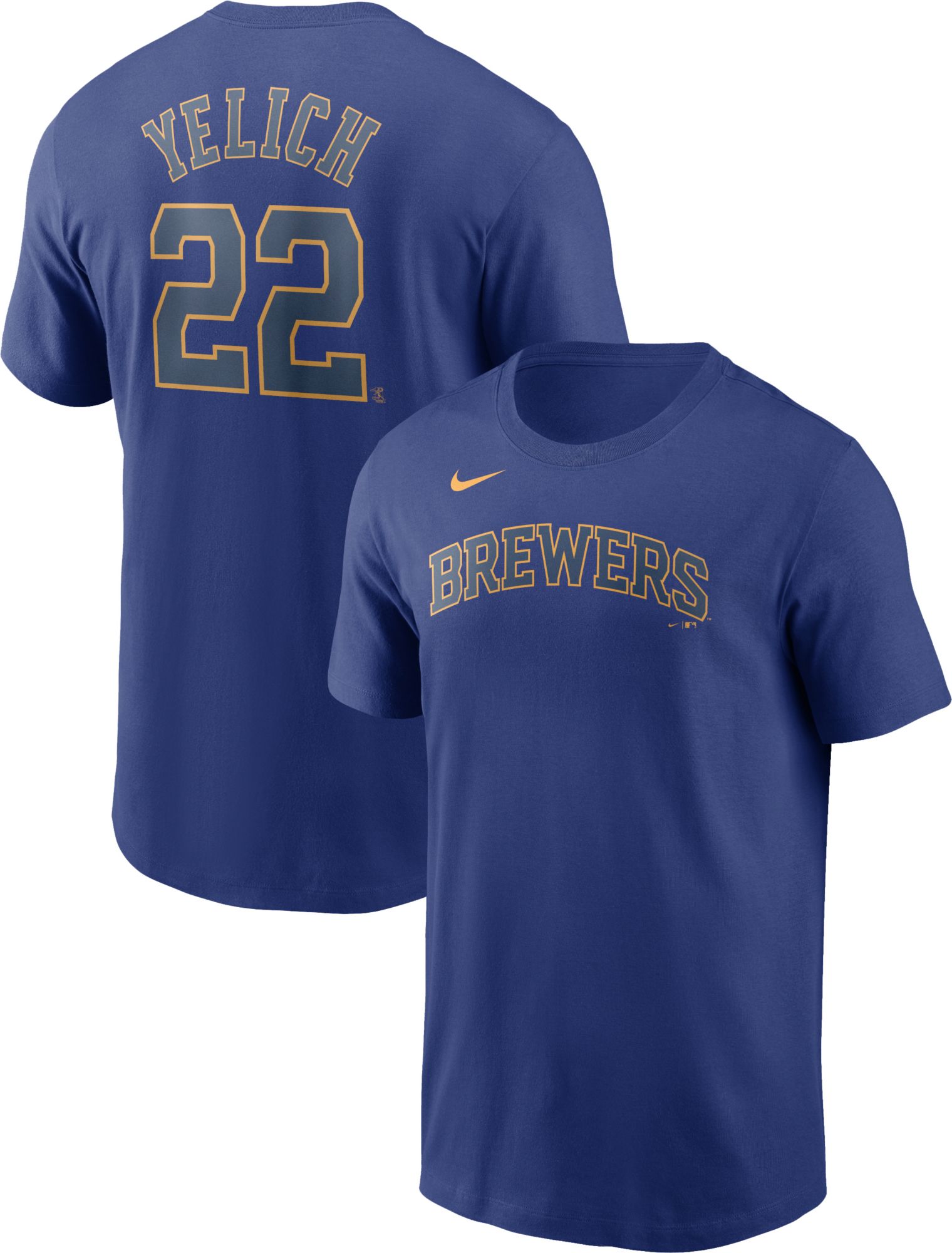 brewers jersey shirt