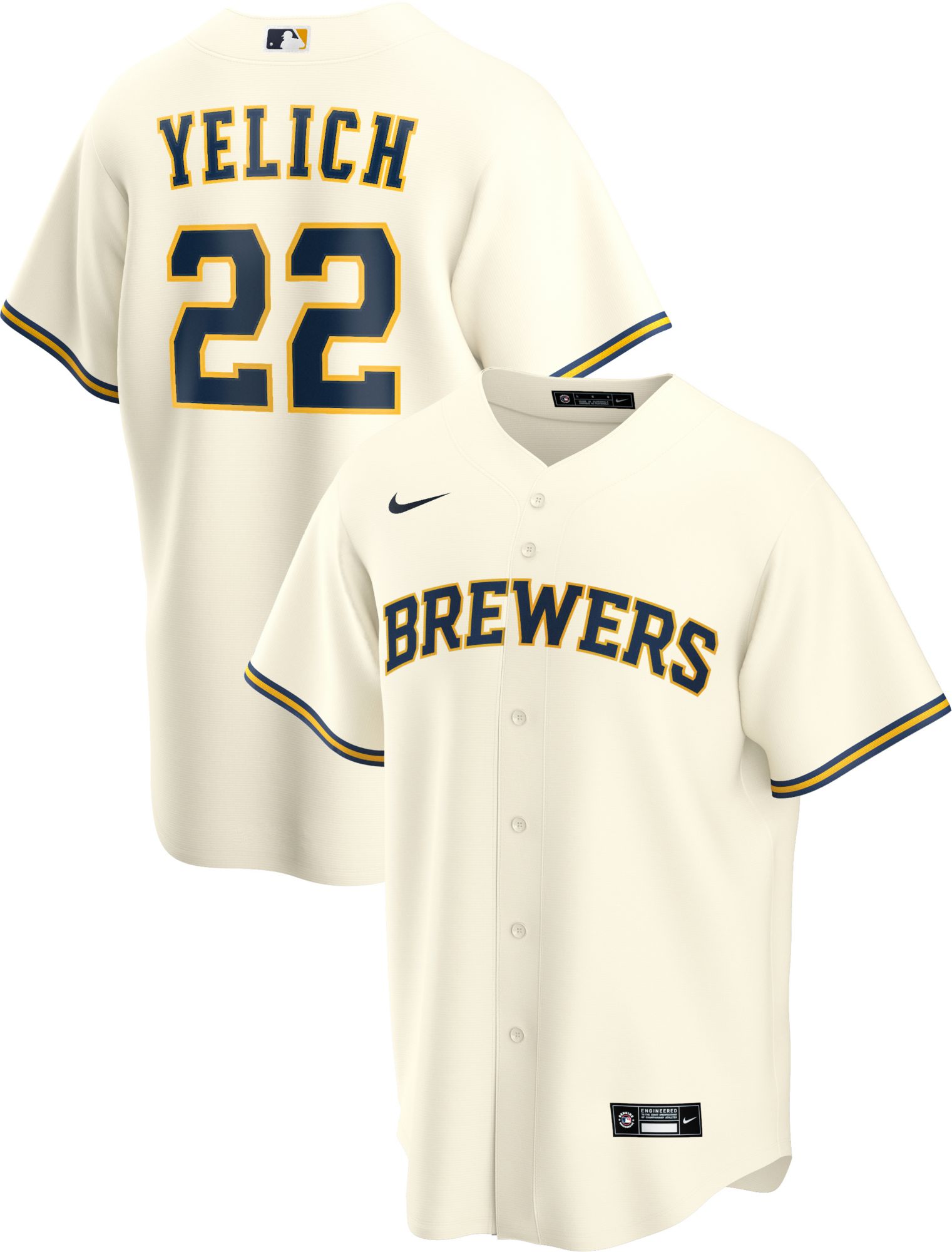 brewers yelich jersey