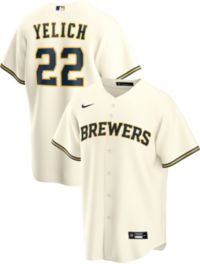 Milwaukee Brewers Authentic Home White Jersey Sz 48,52,54,56