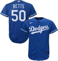Mookie Betts #50 Blue Los Angeles Dodgers Jersey - Body Logic