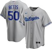 Nike Women's Replica Los Angeles Dodgers Mookie Betts #50 Cool Base White  Jersey