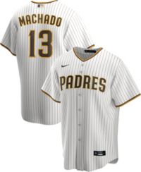 Men's San Diego Padres Manny Machado Majestic White Patch Flex Base Player  Jersey (XXL) - CO18Q6KDL04