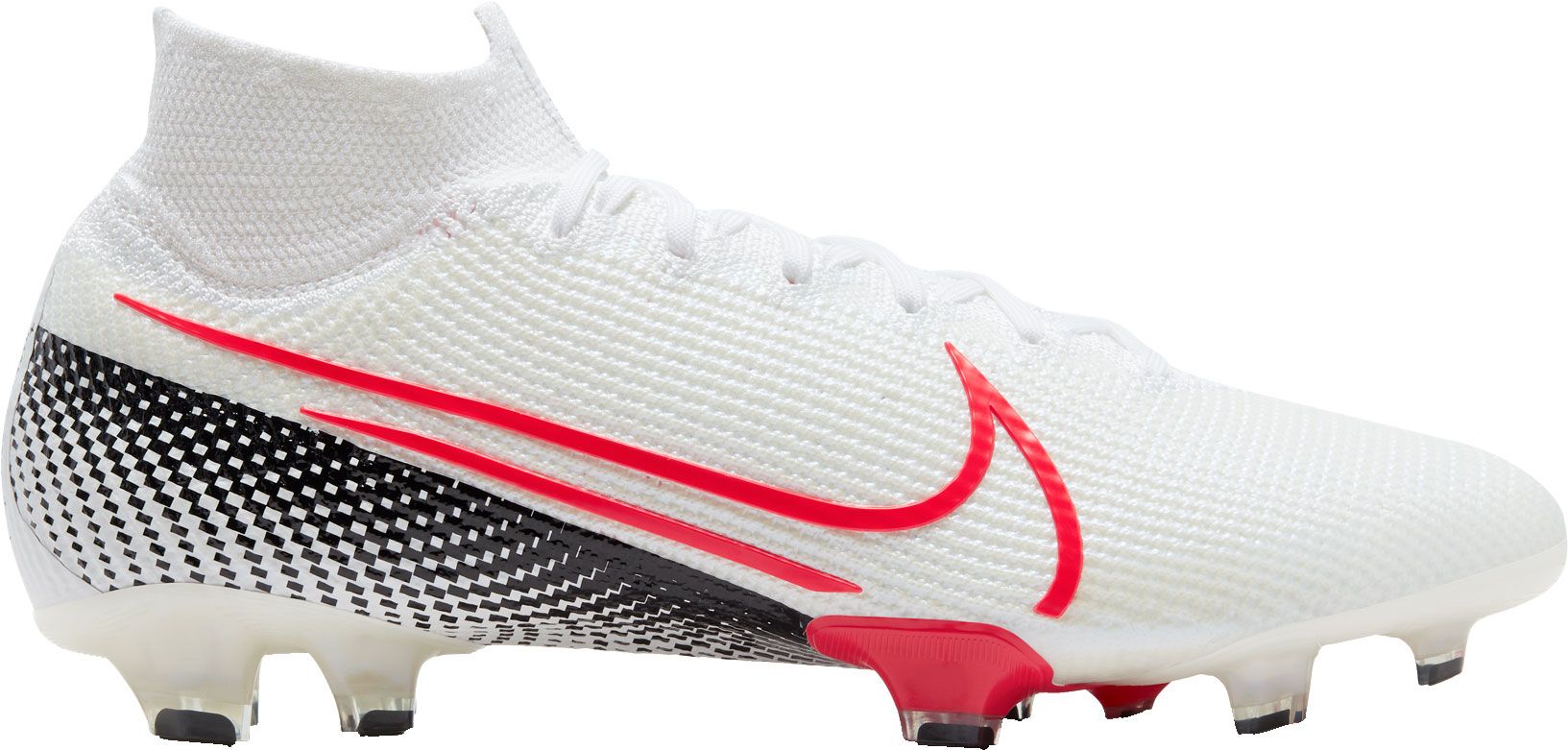 nike mercurial white and red