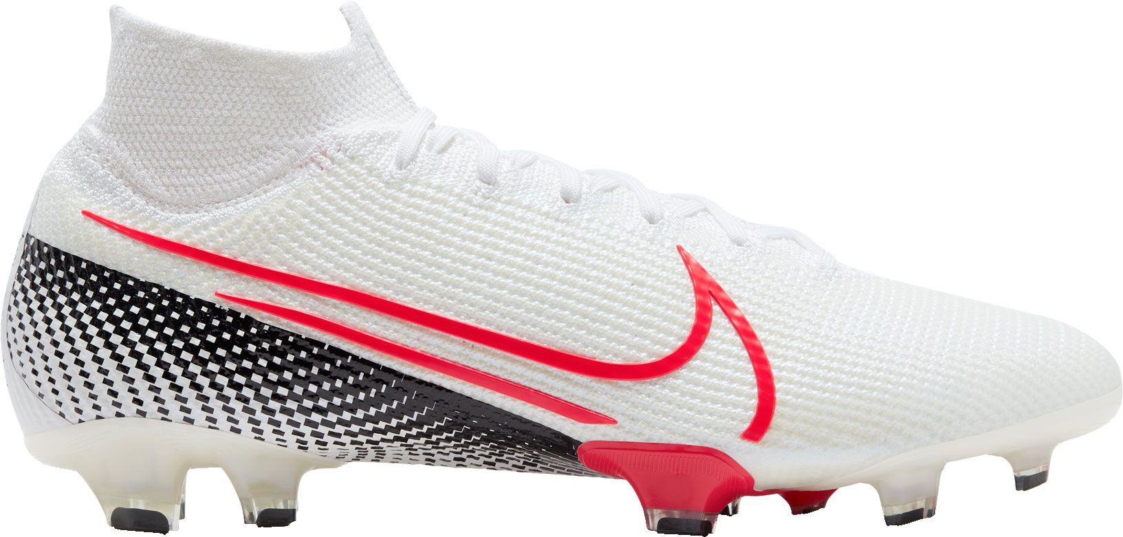 red and white nike soccer cleats