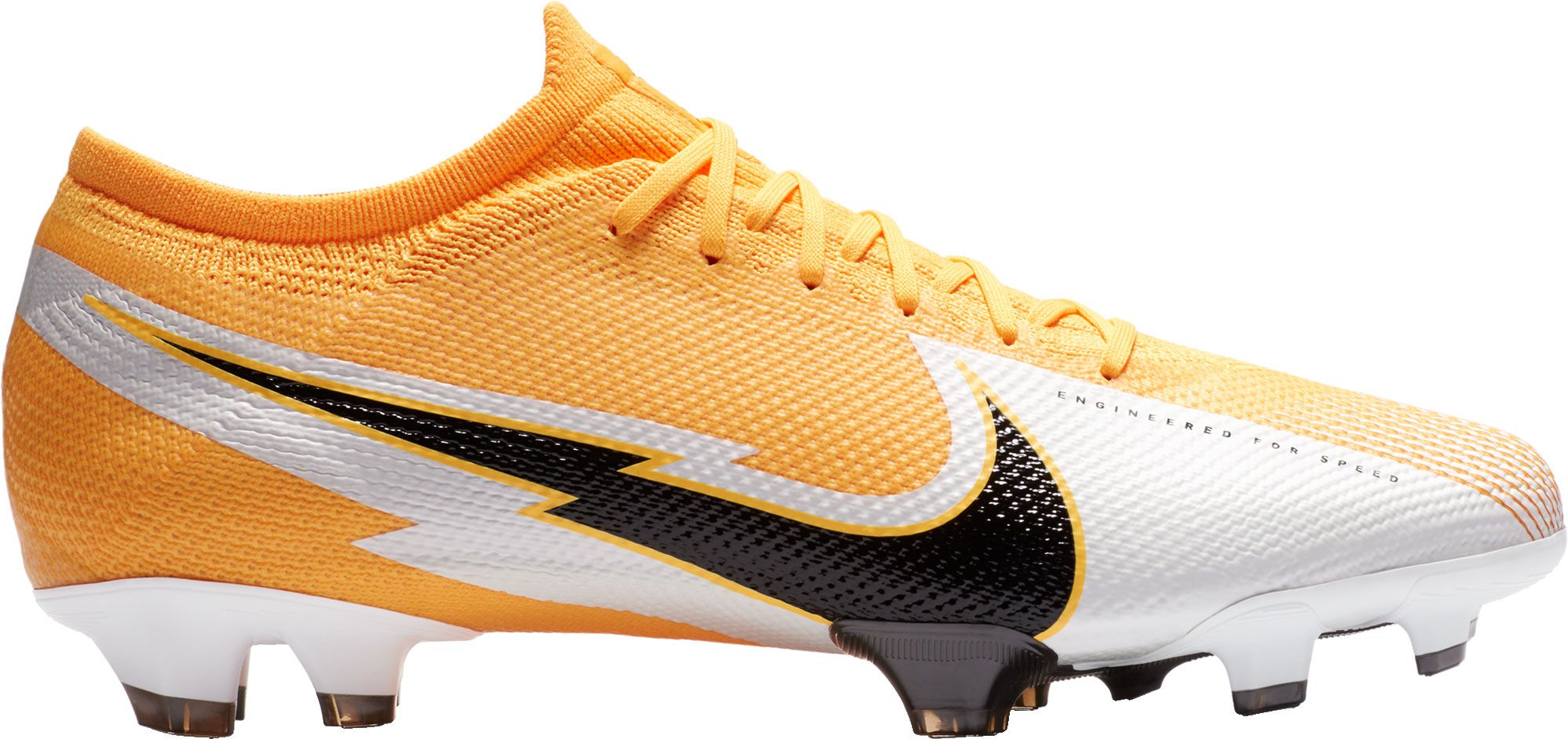 yellow soccer cleats