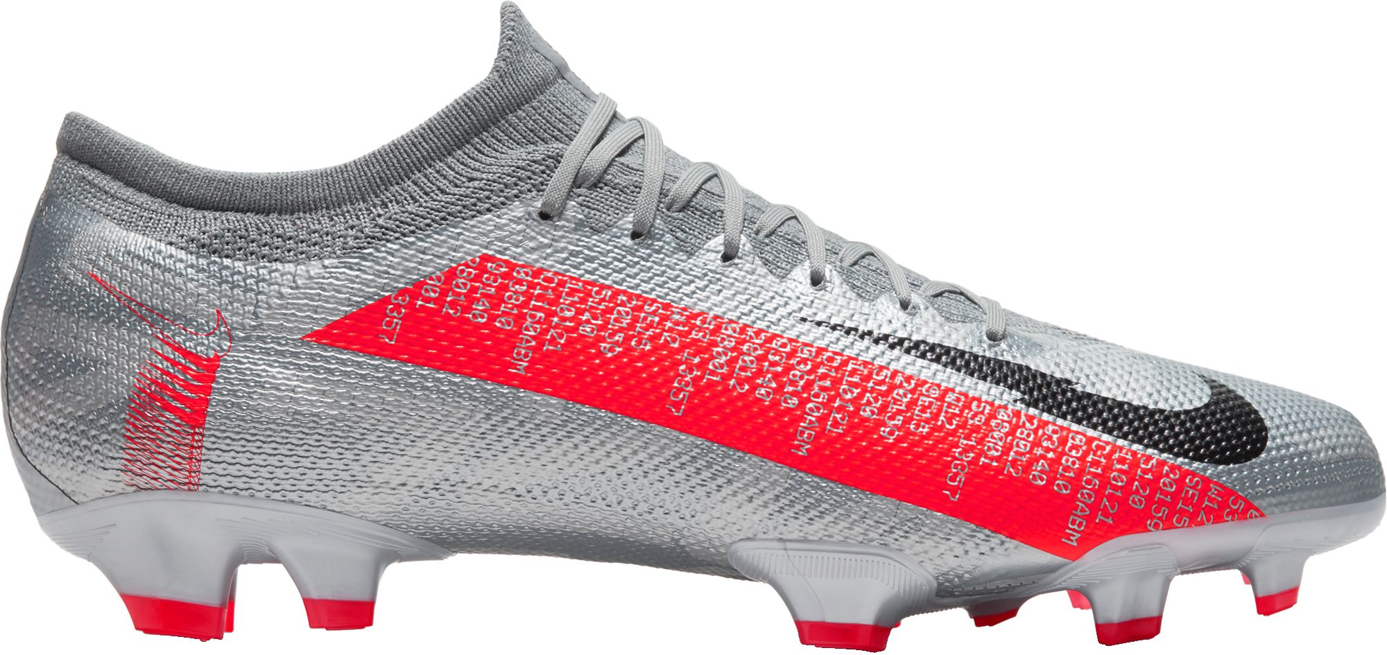 grey soccer cleats