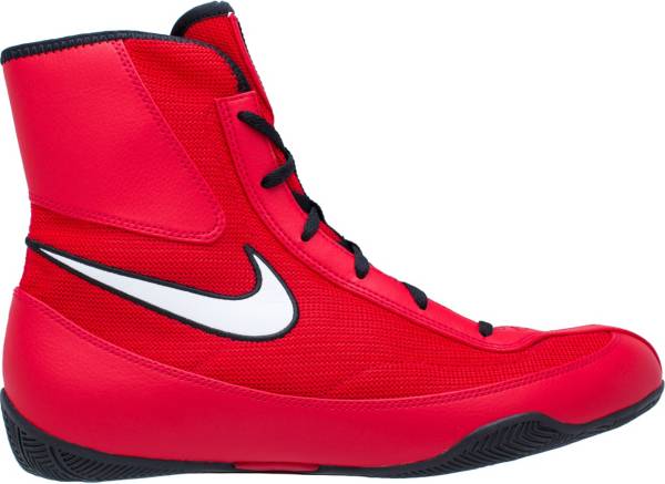 Nike Machomai 2 Boxing Boots White-Silver - Add Your Name Option