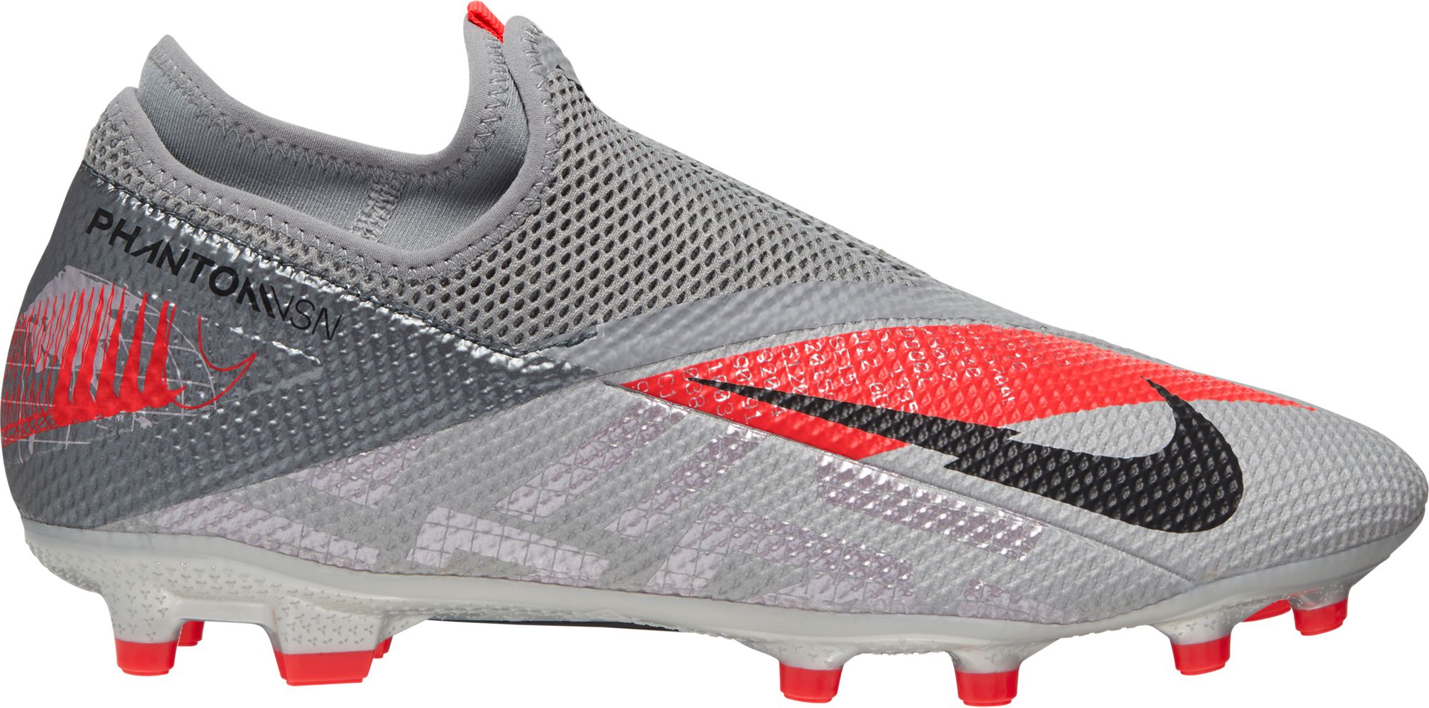 grey soccer cleats