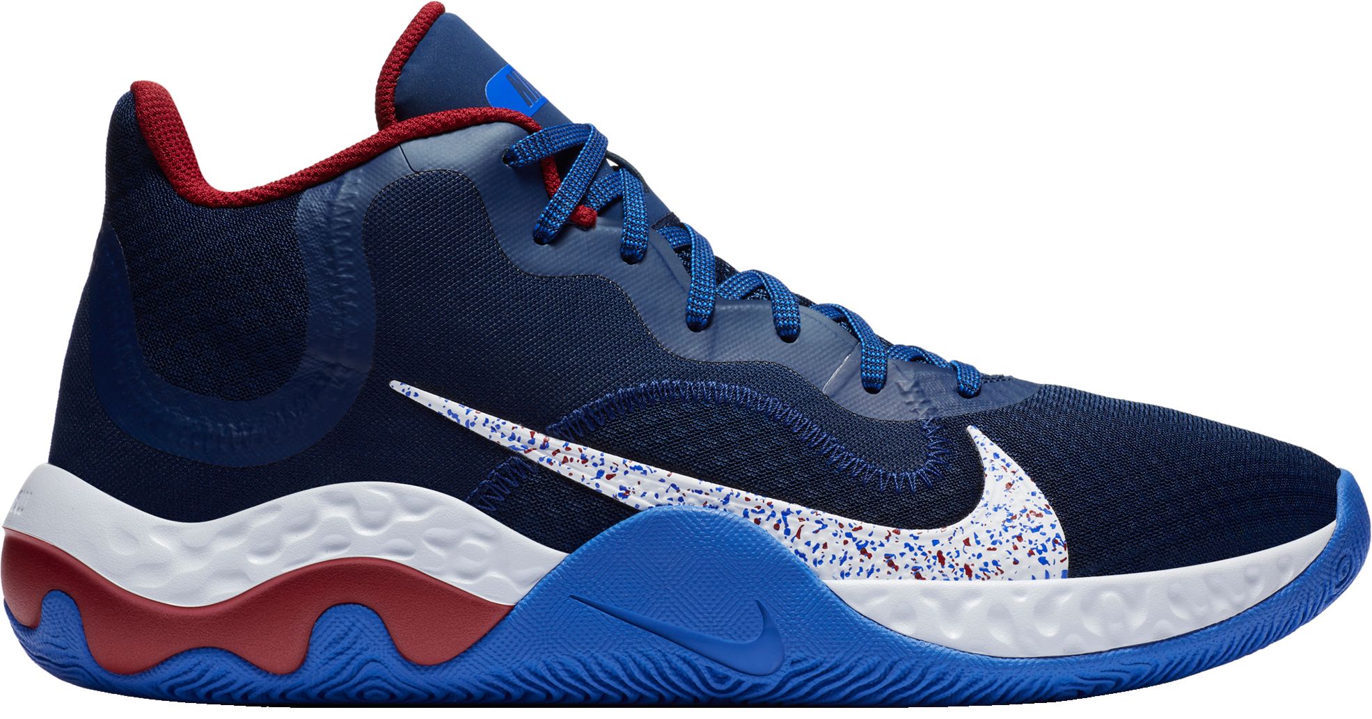 blue nike basketball shoes