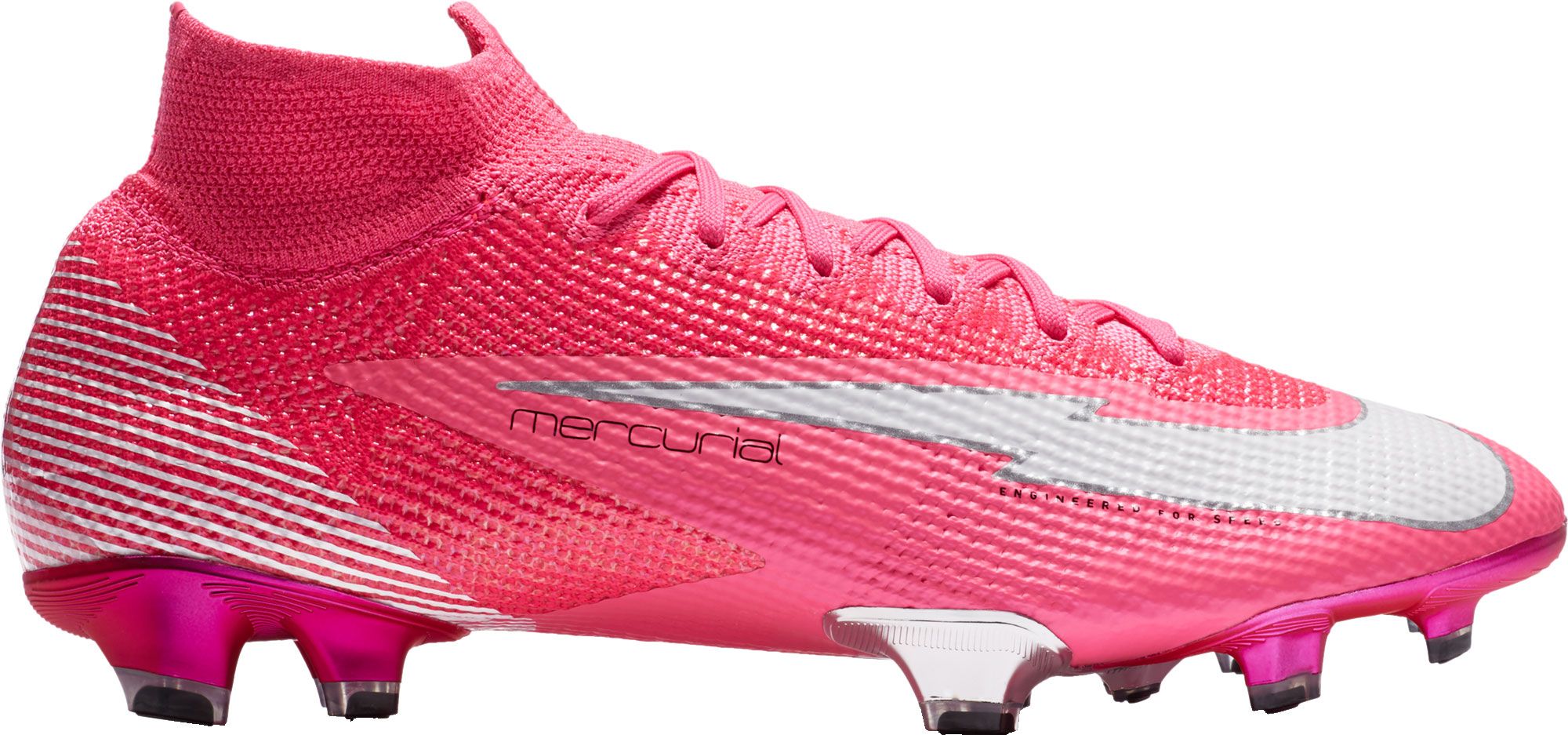 mercurial pink and white