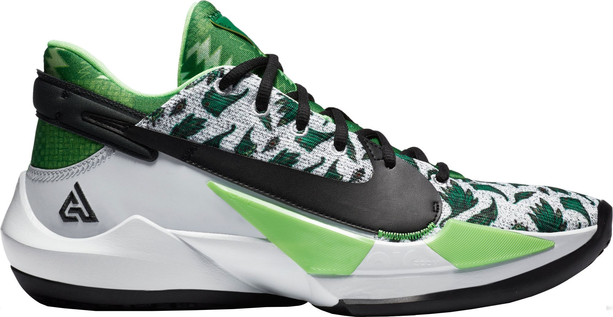 nike basketball shoes green