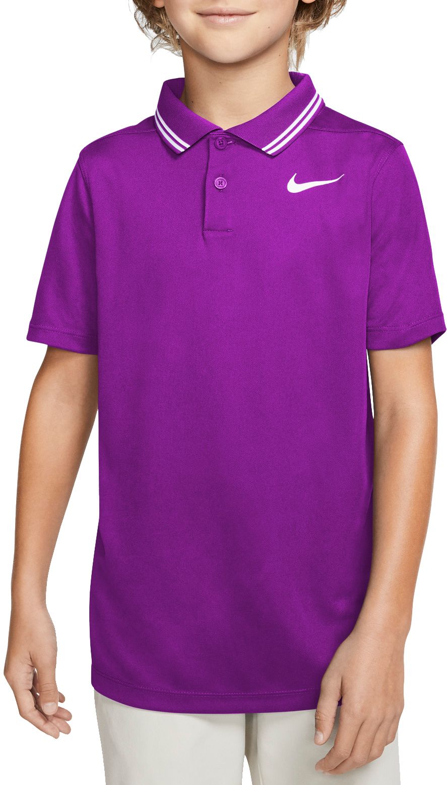 boys nike dri fit polo