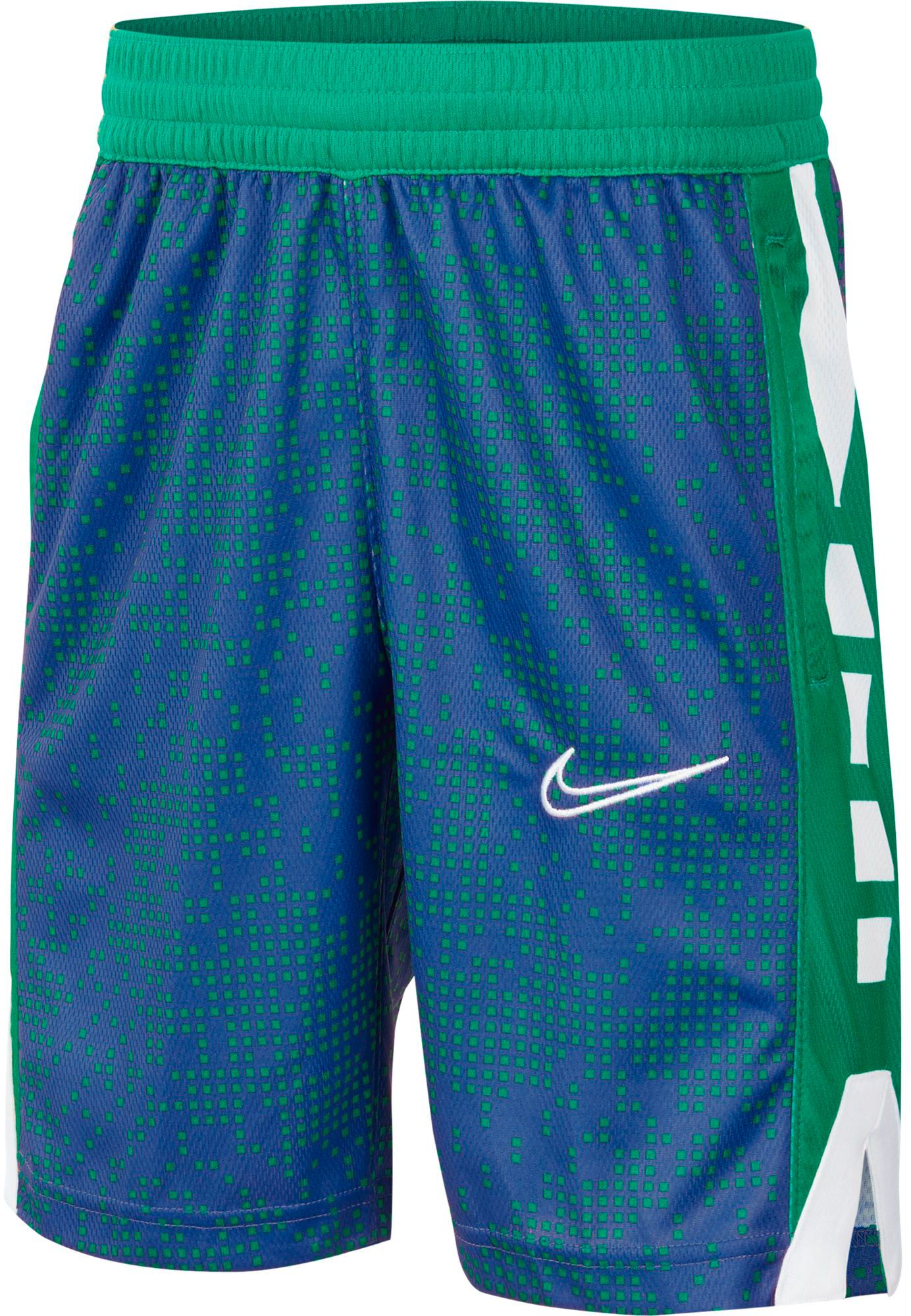 green nike basketball shorts