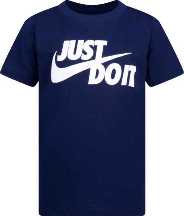 Nike Boys' Dri-FIT Just Do It Swoosh Split Graphic T-Shirt